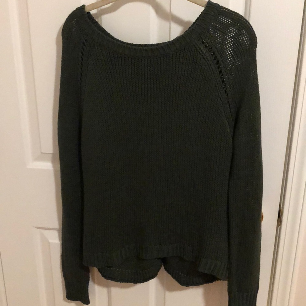 Bb Dakota open back sweater